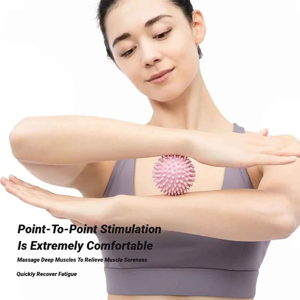 Multiple Colors Massage Ball Massager Spiky Deep Tissue Trigger Point Muscle Recovery Pain Relief Durable Hedgehog Fascia Ball