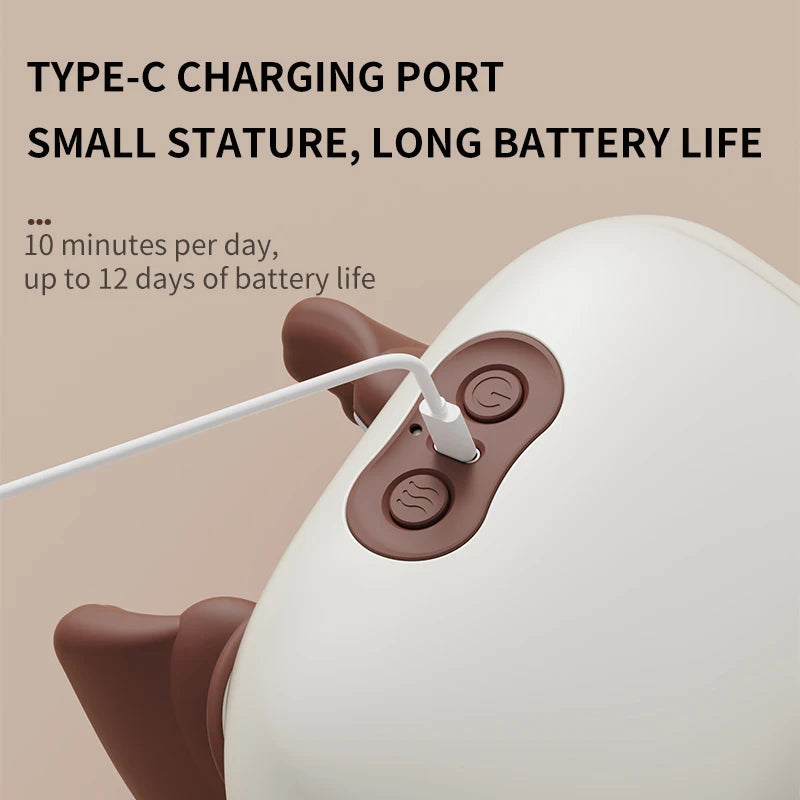 Massage Master Neck and Shoulder Electrlc Cervical Neck Massager with Heat 3-Speed for Back Pain Relief Scalene and Relax Muscle