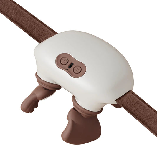 Massage Master Neck and Shoulder Electrlc Cervical Neck Massager with Heat 3-Speed for Back Pain Relief Scalene and Relax Muscle