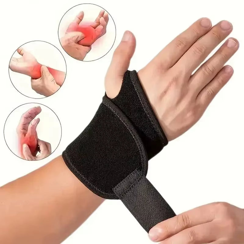 1PC Adjustable Wrist Brace Support Wrap Strap Hand Carpal Tunnel Brace Fitness Suitable Both Right Left Hand