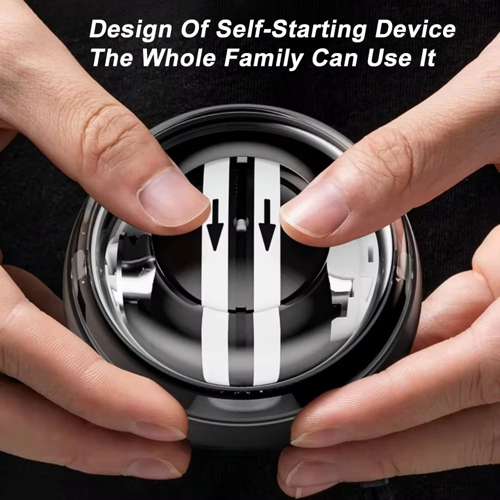 Power Gyro Ball Wrist and Forearm Strengthener Exercise Device Muscle Training Equipment for Fitness and Wellness