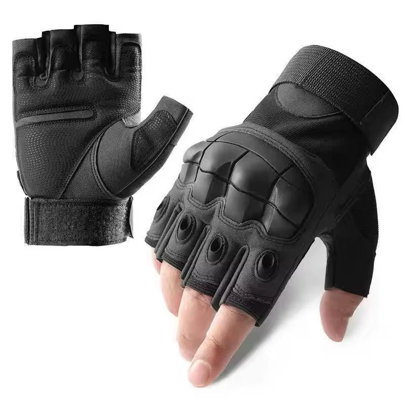 Men'S and Women'S Outdoor Mountaineering Hiking Wear-Resistant Gloves Cycling Fitness Protective Gloves